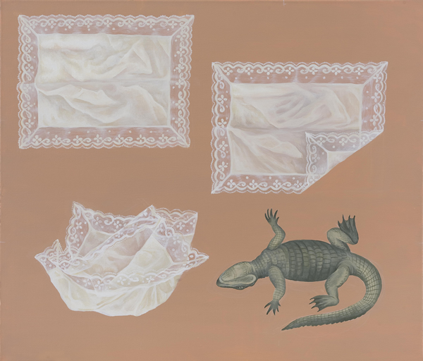 xiaohanqiu_crocodile_ 60x70cm_acrylic on canvas_2015