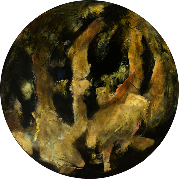 Stand-and-Jump立定起跳│油畫Oil-on-Canvas│60cm-x-60cm│2015-$6750