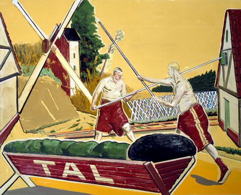 Tal，布面油画，尼奥劳赫，1999