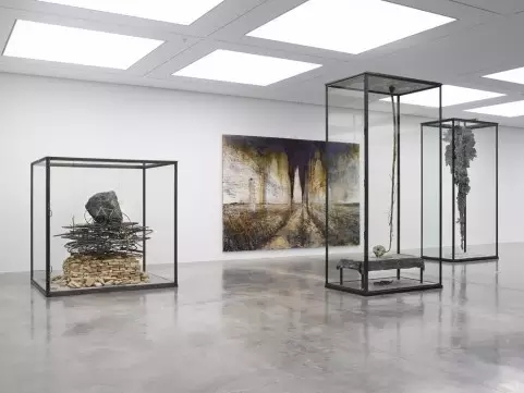 展览现场，图片来源：白立方画廊