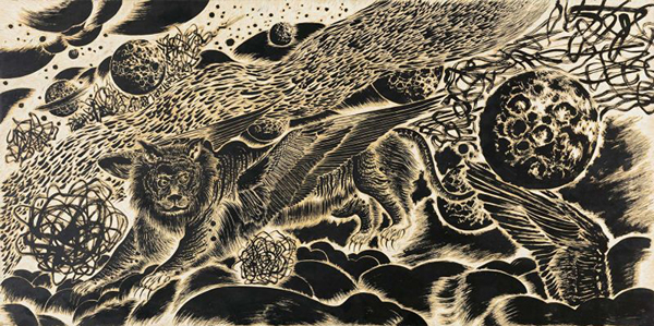 木刻版画——3D动画影片中的单独一幕