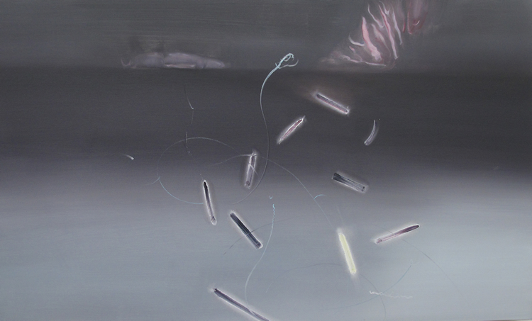 红袖先是不住的晃动  许东生 120X200cm 2015
