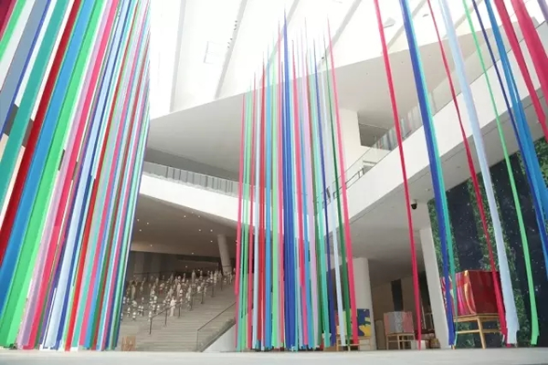 展览现场展出作品