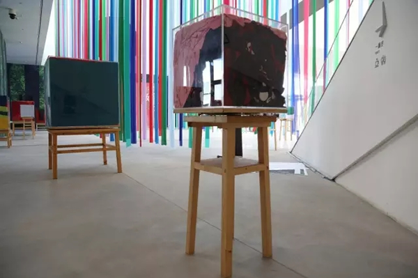 展览现场展出作品