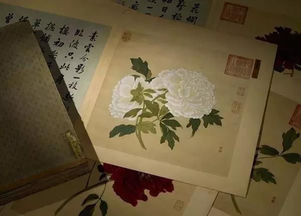 蒋廷锡 百种牡丹谱    