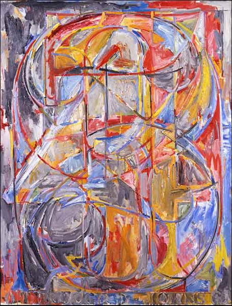 Jasper John     《数码，0到9》