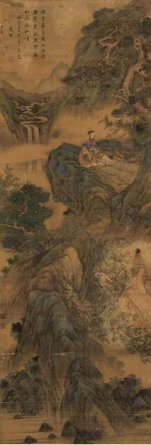 文征明《松壑飞泉图》台北故宫藏