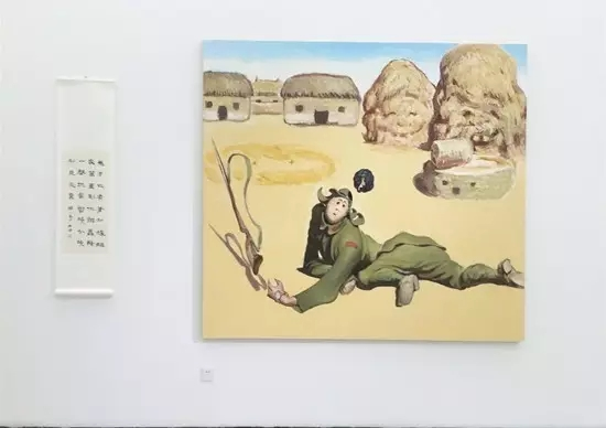 王兴伟作品《鬼子》及配诗