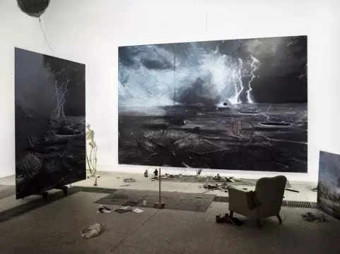 贾蔼力，《未命名》，180×240cm，摄影，2016