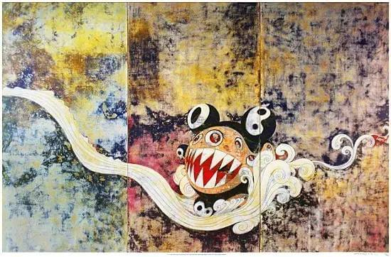 村上隆《727》，2006。图/取自uspaceart。