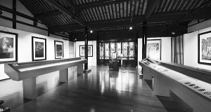 苏州博物馆忠王府展厅姚惠芬刺绣艺术作品展。