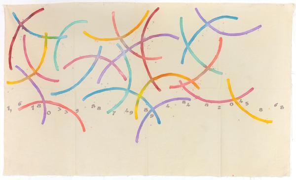 艺术家Giorgio Griffa作品