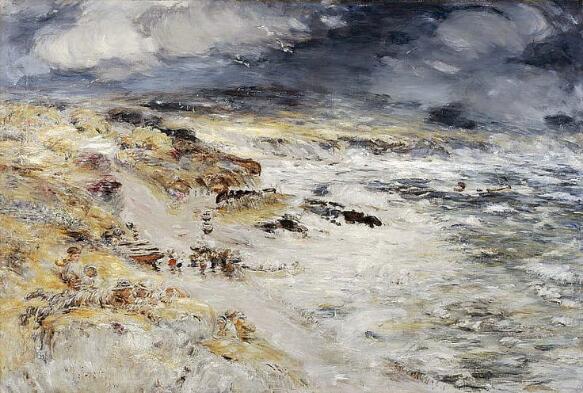 William McTaggart 《风暴》 1890年