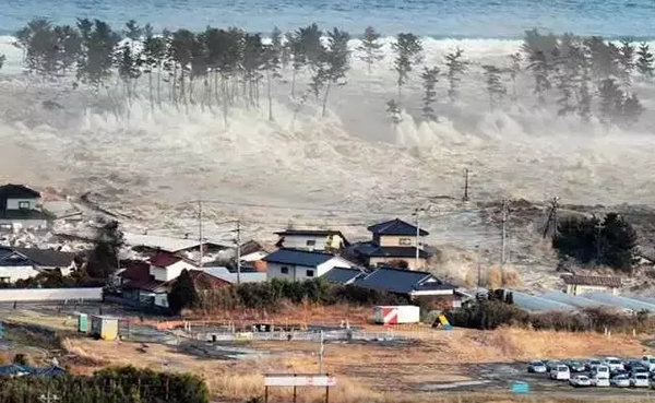 日本“311地震”现场。图片来源于网络