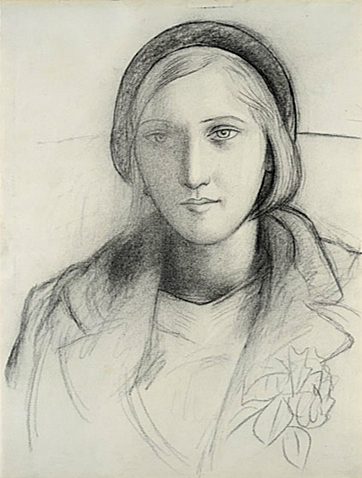 毕加索 Picasso - Marie-Thérèse coiffée d