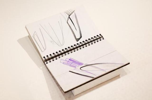 Original sketchbook, sprial bound