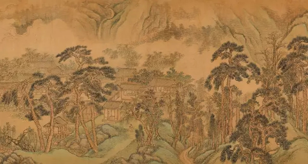 王翚《夏山真逸图卷》