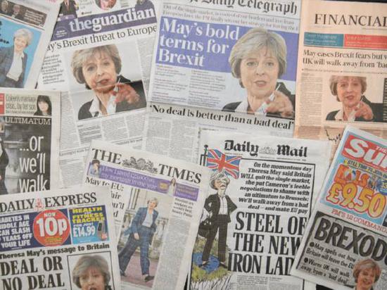 英国首相梅伊日前发表演说，强调脱欧的坚定立场与评估中的配套措施