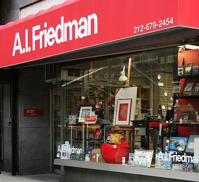 位于曼哈顿西十八街的美术用品商店“A.I. Friedman”