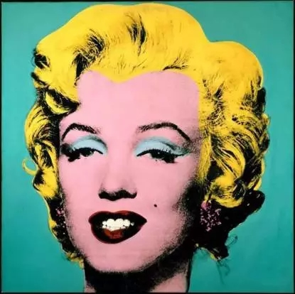  1964作，《Turquoise Marilyn》