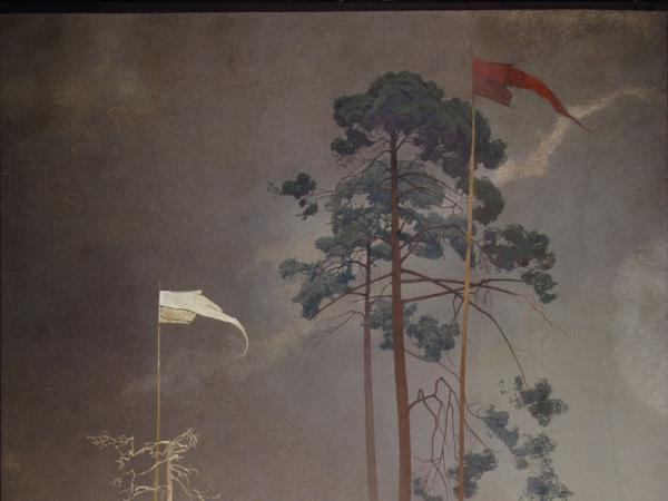 《在克吉修基集会》1916年 布面油画　620×405cm