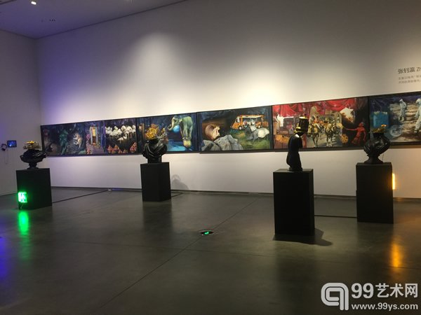 西部艺术家文献展现场