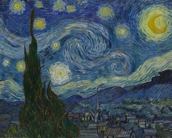 梵高《星空》 