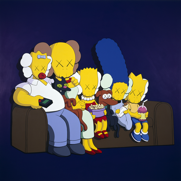 KAWS《UNTITLED (KIMPSONS)》