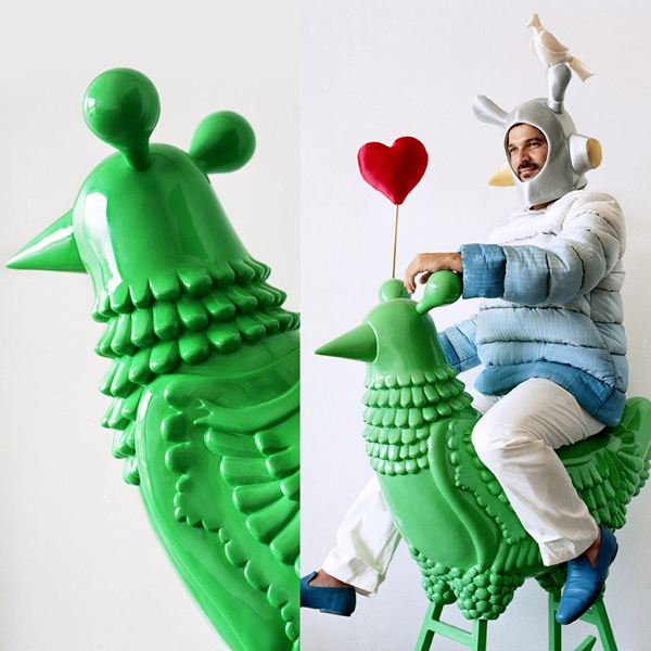 Green Chicken via hayonstudio