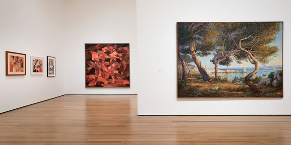 “弗朗西斯·毕卡比亚：我们的头是圆的，所以我们的思想可以转向”展厅内