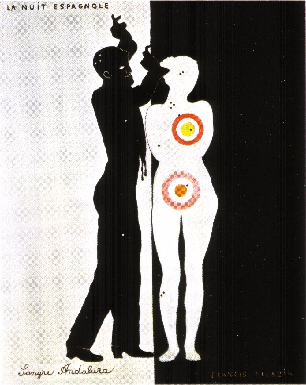   弗朗西斯·毕卡比亚《The Spanish Night》1922年