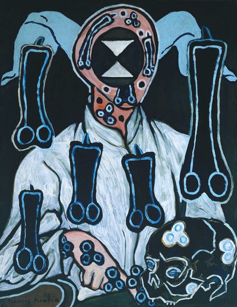 弗朗西斯·毕卡比亚《Portrait of a Doctor》1935年