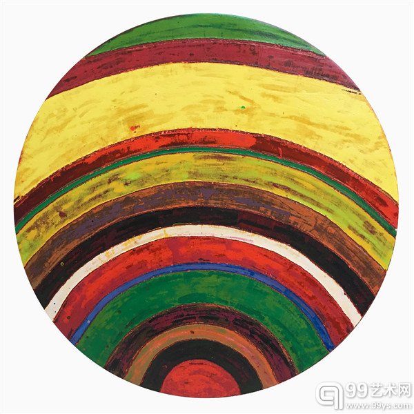 杜飞辰,糖 100x100,综合材料,2016年