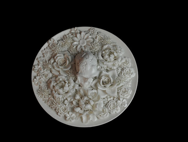 涅槃1 Nirvana 直径41/44cm 高15cm 陶瓷 Ceramic 2016