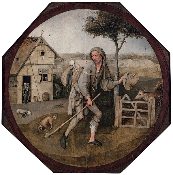 《小贩》The Pedlar c.1500, Jheronimus Bosch