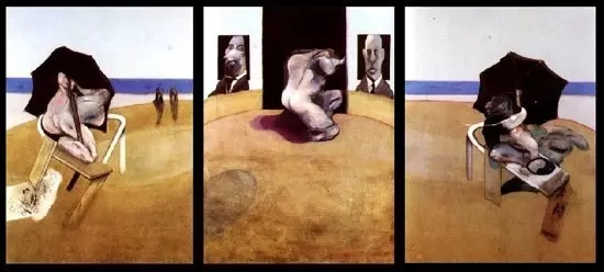 纪念乔治·戴尔《三联画》1974-1977
