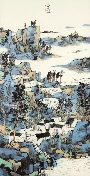 Lot 6091林容生(b.1958)?秋山图