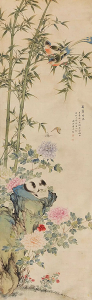 Lot 5138 蒋廷锡(1669-1732)?眉寿同春