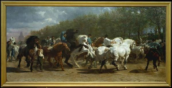 罗莎·博纳尔 Rosa Bonheur - The Horse Fair