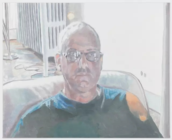 Luc Tuymans, Me, 2011, oil on canvas, 110.49 x 136.21 cm