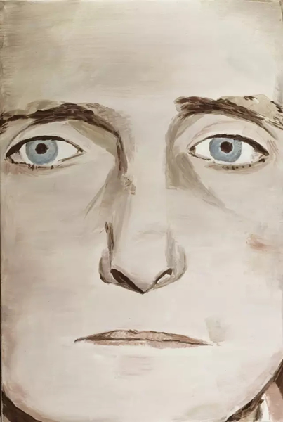 uc Tuymans, The Worshipper, 2004, oil on canvas, 76 × 58". Tuymans images courtesy of the artist, David Zwirner Gallery, New York, and Zeno X Gallery, Antwerp. 