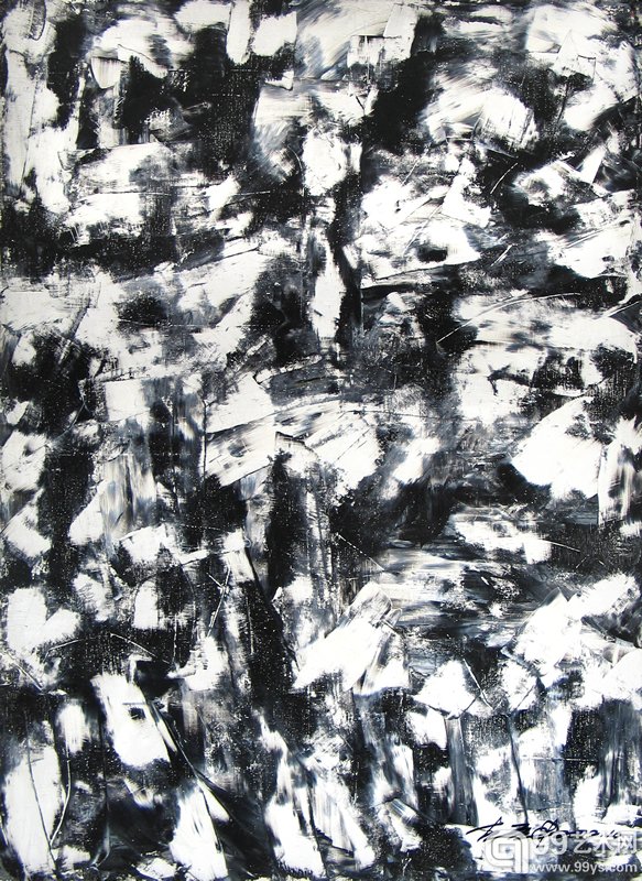 《互动》油画 110×56cm 2002 年