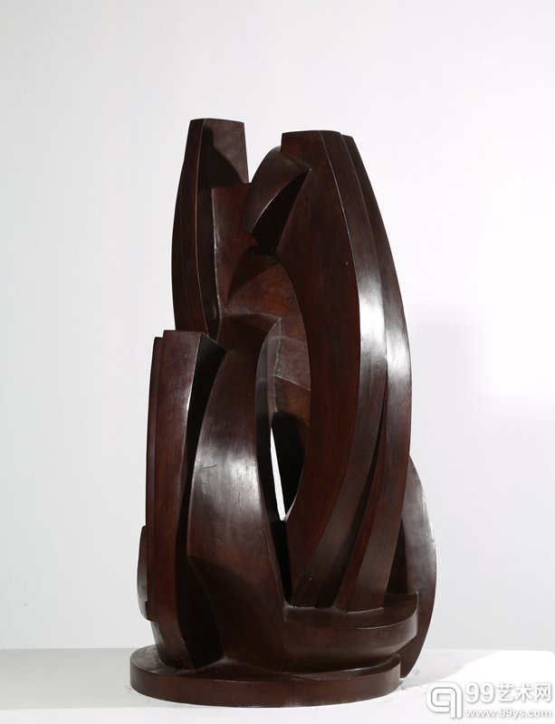 《立体构成》铜 40×35×86cm 1988年