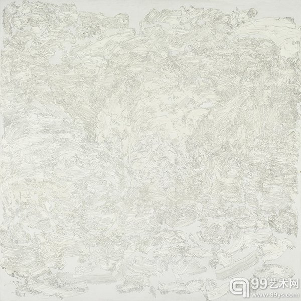 A一等奖2李紫煊《4平方米》200X200cm  布面综合材料 2016年 川美