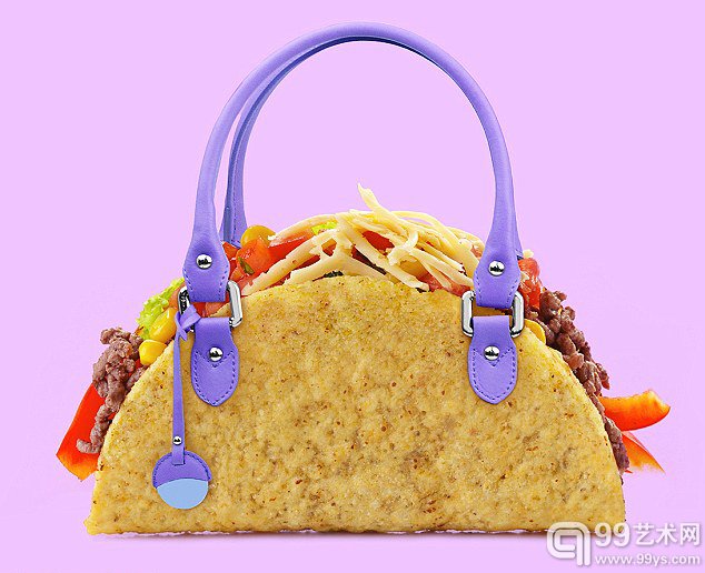 艺术家保罗·保罗(PaulFuentes)的食物艺术