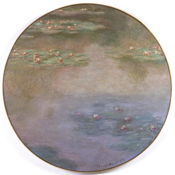 克劳德·莫奈，《睡莲》，1907年，油画