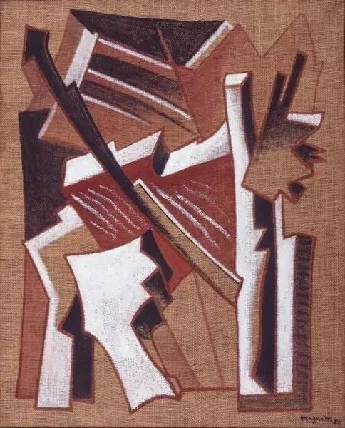 《绘画G.G.（石块）》 阿尔贝托·马涅利 1935