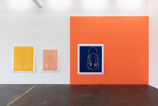 安德烈·布特内尔在Kunsthalle Sankt Gallen的展览现场图。图片：Gunna Meier