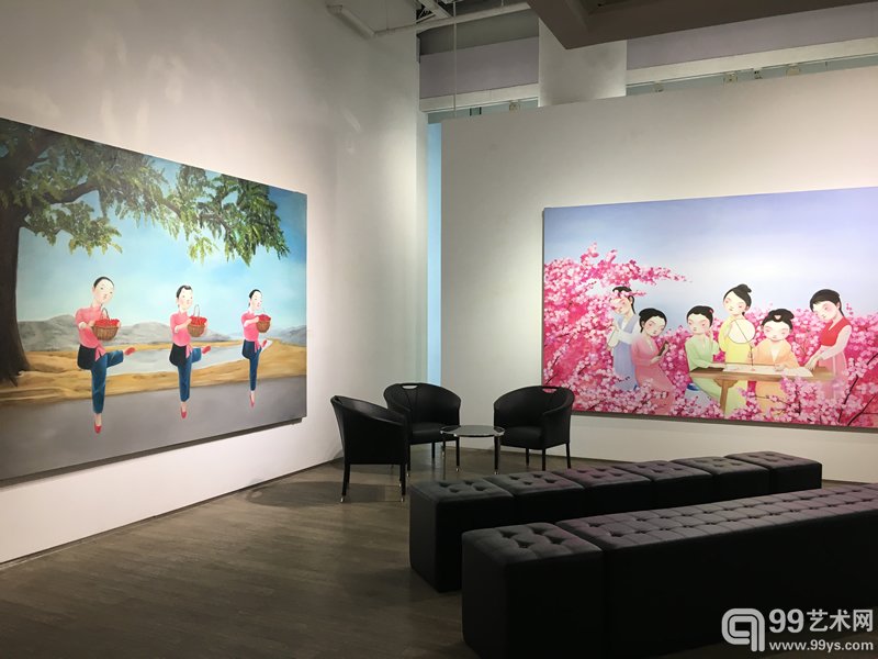林海容新展现场图