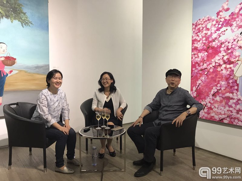 林海容新展现场图